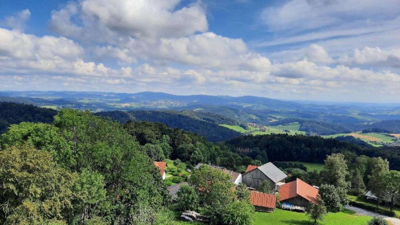 Traumblick Bayerischer Wald, Pool & Sauna, Getraenke, Klimaanlage Freyung Exterior photo
